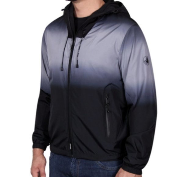 NWT Men's Body Glove Ombre Lightweight Jacket - Picture 2 of 8